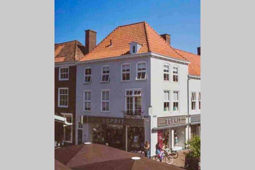 Zonnige Frisse Studio De Gouden Parel In Hartje Middelburg Eksteriør billede